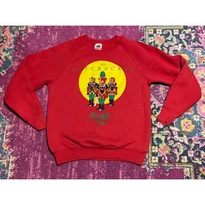 1989 Nutcracker on a Fruit of the Look Tag Crewneck Size M